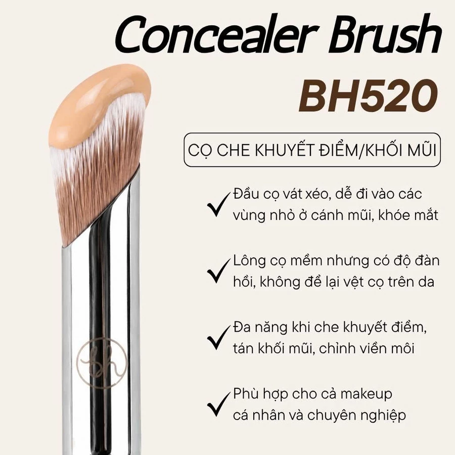  Cọ Che Khuyết Điểm BH Cosmetics Concealer Brush BH520